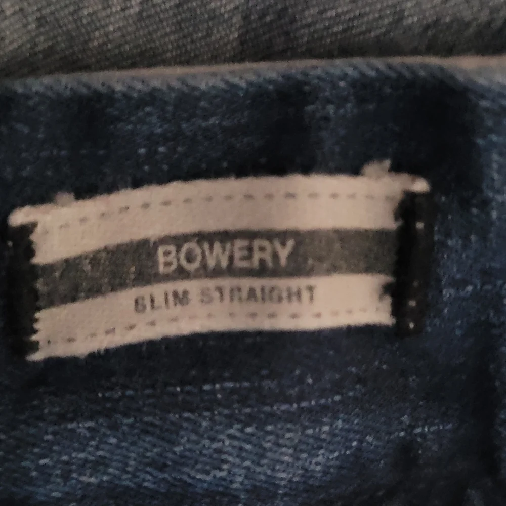 John Varvatos Bowery Slim Straight Jeans Blue Denim Size 33X29